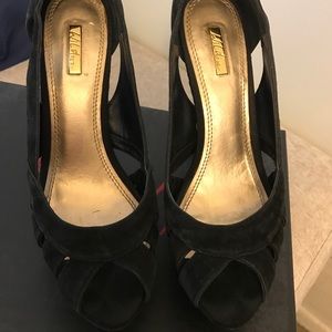 Wild Pair Heels Suede